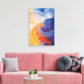 Twilight Fusion Canvas Afdruk (Insitu (Woonkamer))