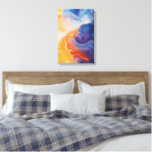 Twilight Fusion Canvas Afdruk (Insitu (Slaapkamer))