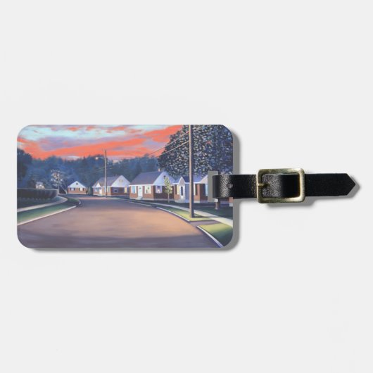 Twilight Glow 1997 Bagagelabel (Voorkant horizontaal)