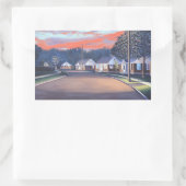 Twilight Glow 1997 Rechthoekige Sticker (Tas)
