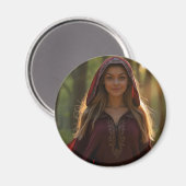 Twilight Grace: Helena Chevalier in het bos Magneet (Voorkant / Achterkant)