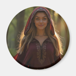 Twilight Grace: Helena Chevalier in het bos Magneet