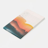 Twilight Gradient: Ink & Sky Post-it® Notes (Schuin)