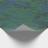 Twilight Green Camo Cadeaupapier (Hoek)
