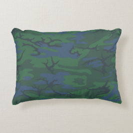 Twilight Green Camo Sierkussen Decoratief Kussen