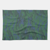 Twilight Green Camo Theedoek (Horizontaal)