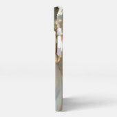 Twilight Guardian - Engel van vergulde vleugels iPhone Hoesje (Linkerkant)