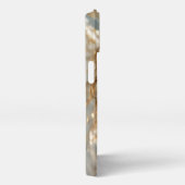 Twilight Guardian - Engel van vergulde vleugels iPhone Hoesje (Rechterkant)