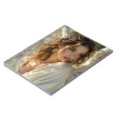 Twilight Guardian - Engel van vergulde vleugels Notitieboek (Linkerzijde)