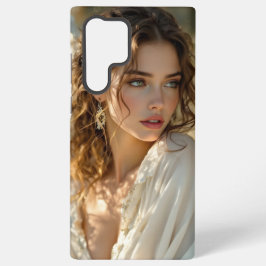 Twilight Guardian - Engel van vergulde vleugels Samsung Galaxy Hoesje