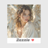 Twilight Guardian - Engel van vergulde vleugels Sticker (Vel)