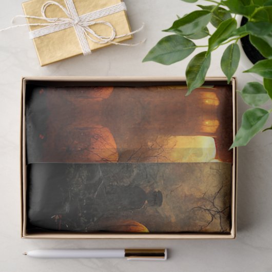 Twilight  Halloween Scène Decoupage Tissuepapier (Geschenk)