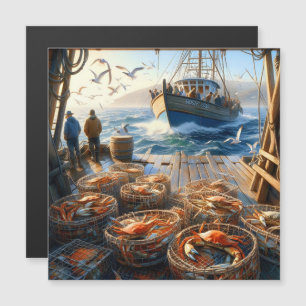 Twilight Harvest vissers verzamelen krabben