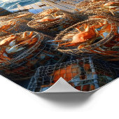 Twilight Harvest Vissers Verzamelen Krabben 8x10 Poster (Hoek)