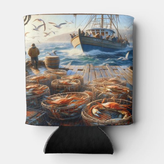 Twilight Harvest vissers verzamelen krabben Blikjeskoeler (Achterkant)