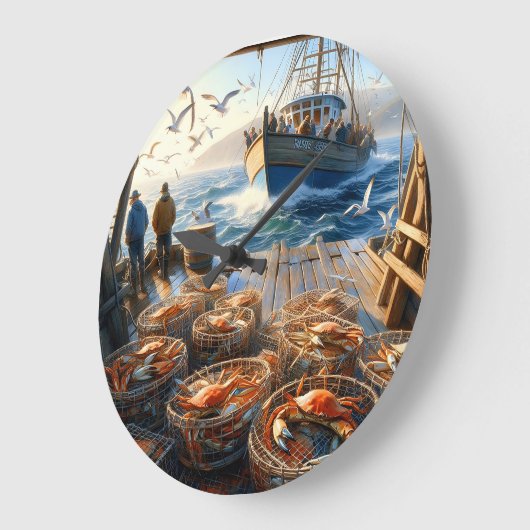 Twilight Harvest vissers verzamelen krabben Grote Klok (Hoek)