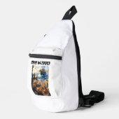 Twilight Harvest vissers verzamelen krabben Sling Bag (Rechterhoek)