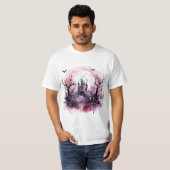 Twilight Haunted House Art T-shirt (Voorkant volledig)
