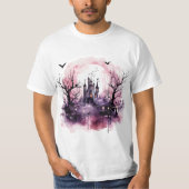 Twilight Haunted House Art T-shirt (Voorkant)