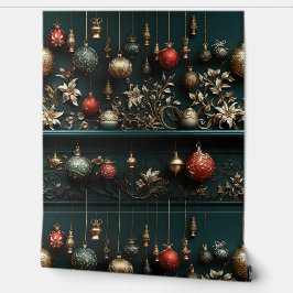 Twilight Holiday Enchantment Botanical Behang