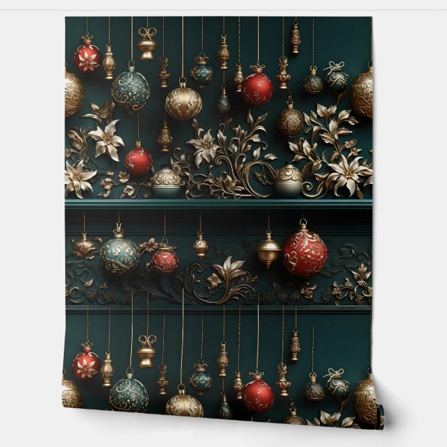 Twilight Holiday Enchantment Botanical Behang (Afrollen)