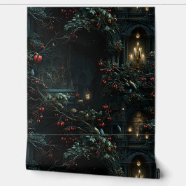 Twilight Holiday Enchantment Botanical Behang