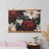 Twilight Holiday Enchantment Botanical Hangend Wandkleed (Slaapkamer)