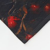 Twilight in Venice | Ginger Cat on a Canal Fleece Deken (Hoek)