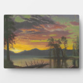 Twilight, Lake Tahoe, c.1870s (olie op canvas) Fotoplaat (voorkant)
