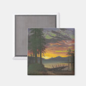 Twilight, Lake Tahoe, c.1870s (olie op canvas) Magneet (Voorkant / Achterkant)
