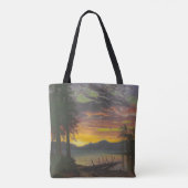 Twilight, Lake Tahoe, c.1870s (olie op canvas) Tote Bag (Achterkant)