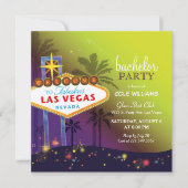 Twilight Las Vegas vrijgezellenfeest uitnodiging (Voorkant)