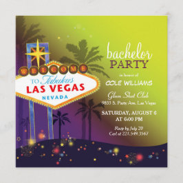 Twilight Las Vegas vrijgezellenfeest uitnodiging