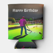 Twilight Lawn Bowls afspelen, Birthday Koelbox Blikjeskoeler (Voorkant)