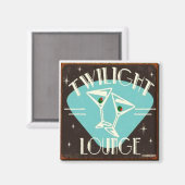 'Twilight Lounge' magneet (Voorkant / Achterkant)