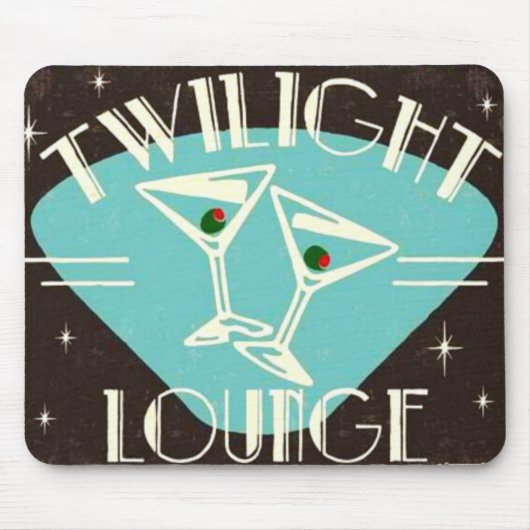  "Twilight Lounge" Mousepad Muismat (Voorkant)