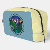 Twilight Magical Crystal Elegant Amethist Dragon Toilettasje (Rechterhoek)