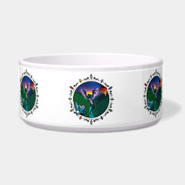 Twilight Magical Crystal Elegant Amethist Dragon Voerbakje