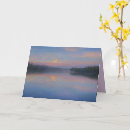 Twilight Melts Kaart (Gele Bloem)