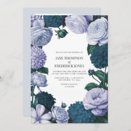 Twilight Navy, Mist Lavender & Silver Periwinkle Kaart