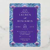 Twilight Nouveau Wedding Folie Uitnodiging (Voorkant)