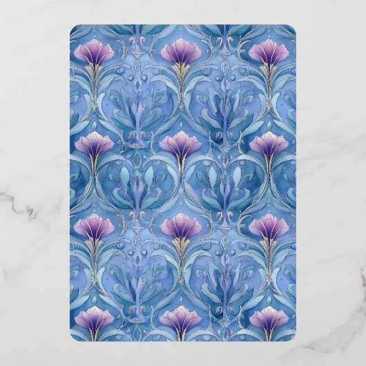 Twilight Nouveau Wedding Folie Uitnodiging (Achterkant)