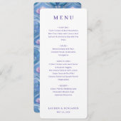 Twilight Nouveau Wedding Menu (Voorkant / Achterkant)