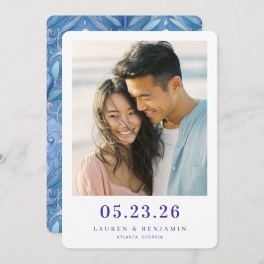 Twilight Nouveau Wedding Save The Date (Voorkant / Achterkant)