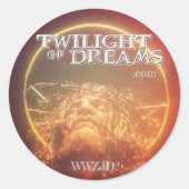 Twilight of Dreams WWZJD? Sticker (Voorkant)