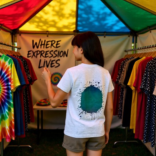 Twilight onder de golven Tri-Blend shirt