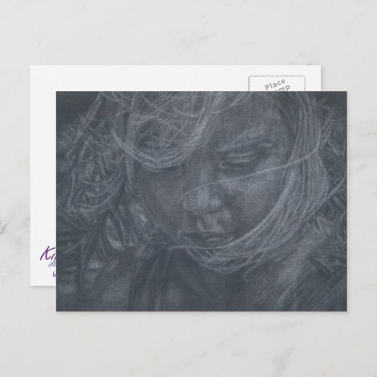 Twilight op de Beach Briefkaart (Voorkant / Achterkant)