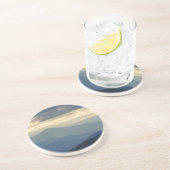 Twilight op de Blue Ridge Zandsteen Onderzetter (Zijkant)