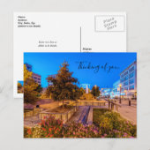 Twilight op Park Central Square denking You Briefkaart (Voorkant / Achterkant)