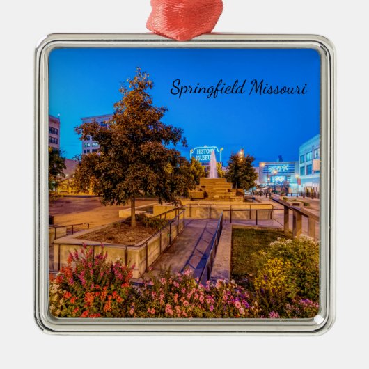 Twilight op Park Central Square Ornament (Voorkant)